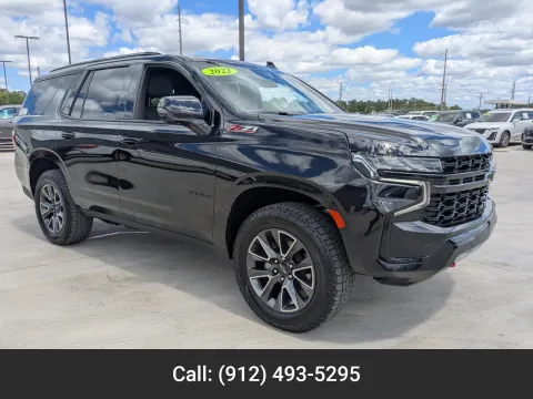 Black 2022 Chevrolet Tahoe Z71 for sale in Douglas, GA