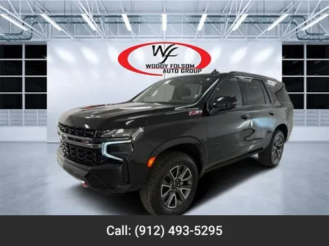 Black 2022 Chevrolet Tahoe Z71 for sale in Douglas, GA