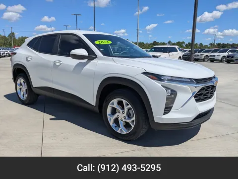 White 2024 Chevrolet Trax LS for sale in Douglas, GA