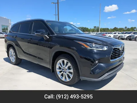 Black 2020 Toyota Highlander Limited for sale in Douglas, GA