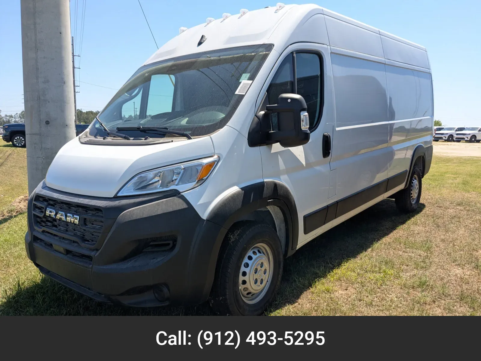 White 2026 Ram ProMaster Cargo Van Tradesman for sale in Douglas, GA