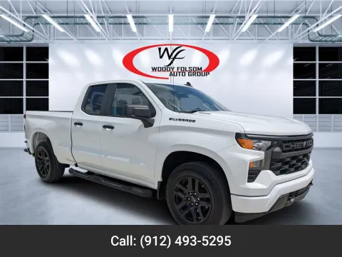 White 2024 Chevrolet Silverado 1500 Custom for sale in Douglas, GA