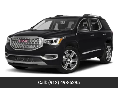 Red 2018 GMC Acadia Denali for sale in Douglas, GA