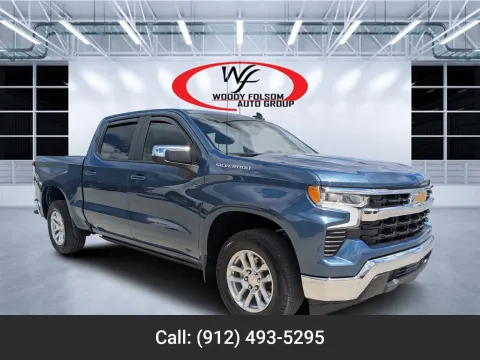 Blue 2024 Chevrolet Silverado 1500 LT for sale in Douglas, GA