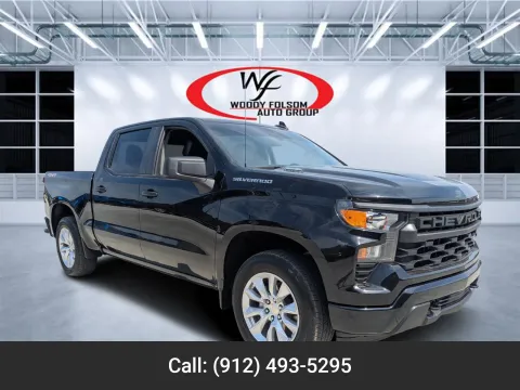 Black 2024 Chevrolet Silverado 1500 Custom for sale in Douglas, GA