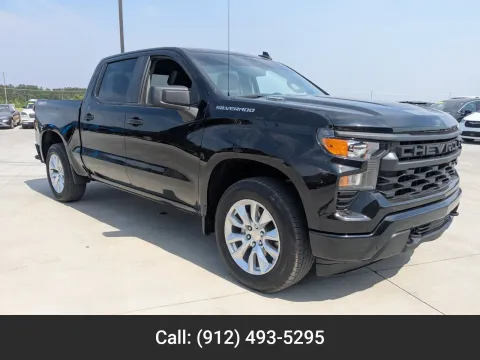 Black 2024 Chevrolet Silverado 1500 Custom for sale in Douglas, GA