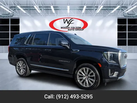 Blue 2022 GMC Yukon Denali for sale in Douglas, GA