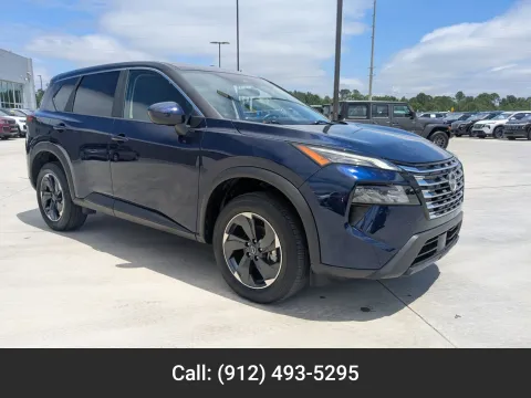 Blue 2025 Nissan Rogue SV for sale in Douglas, GA