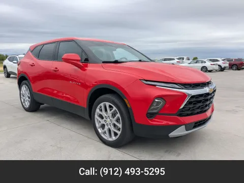 Red 2023 Chevrolet Blazer LT for sale in Douglas, GA