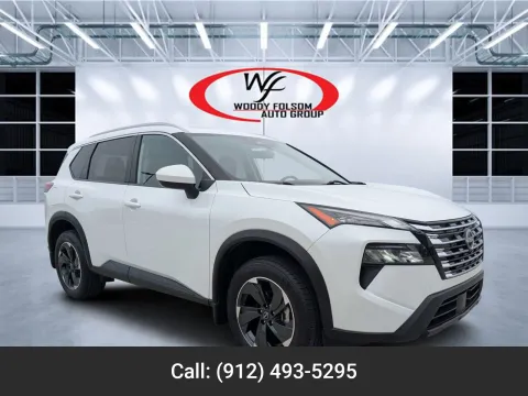 White 2024 Nissan Rogue SV for sale in Douglas, GA