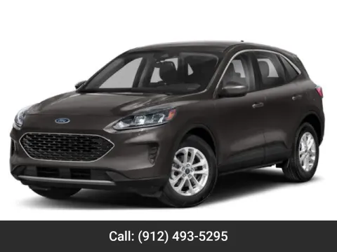 White 2021 Ford Escape SE Hybrid for sale in Douglas, GA