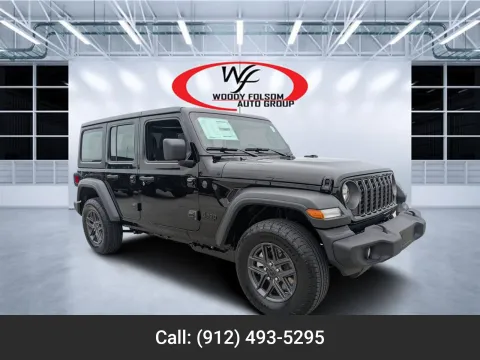 Black 2026 Jeep Wrangler Sport for sale in Douglas, GA