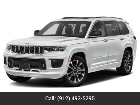 Silver 2021 Jeep Grand Cherokee L Overland for sale in Douglas, GA