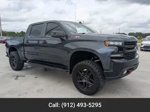 Gray 2022 Chevrolet Silverado 1500 LTD LT Trail Boss for sale in Douglas, GA