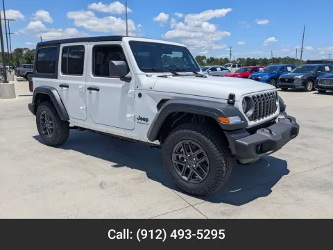 White 2026 Jeep Wrangler Sport S for sale in Douglas, GA
