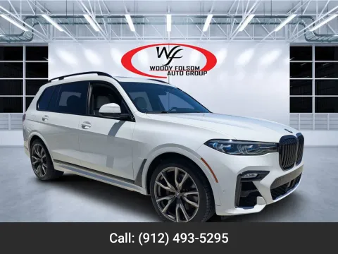 White 2021 BMW X7 M50i for sale in Douglas, GA