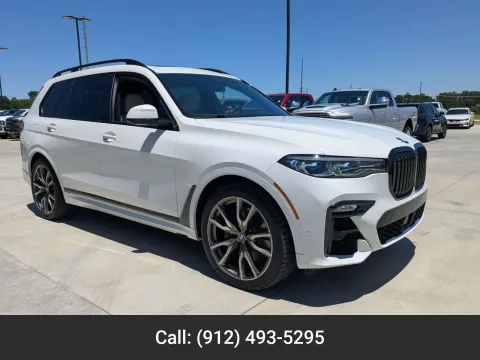 White 2021 BMW X7 M50i for sale in Douglas, GA