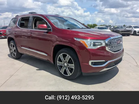 Red 2018 GMC Acadia Denali for sale in Douglas, GA