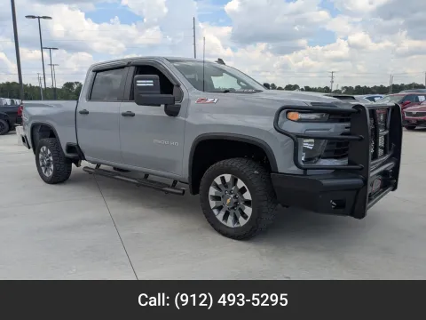 Gray 2024 Chevrolet Silverado 2500HD Custom for sale in Douglas, GA