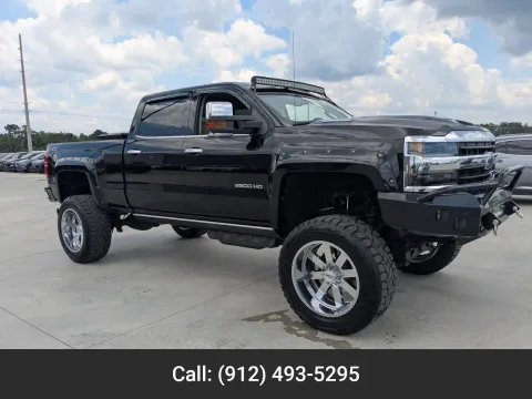 Black 2018 Chevrolet Silverado 2500HD LTZ for sale in Douglas, GA