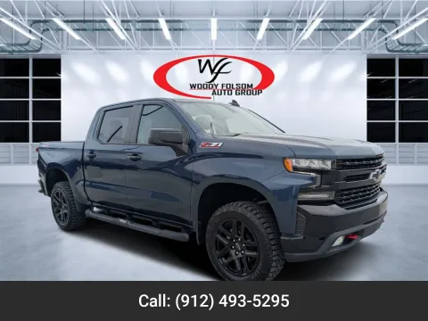 Blue 2021 Chevrolet Silverado 1500 LT Trail Boss for sale in Douglas, GA