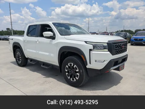 White 2023 Nissan Frontier PRO-X for sale in Douglas, GA