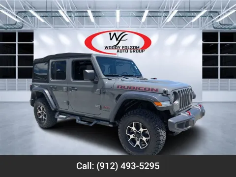 Gray 2020 Jeep Wrangler Unlimited Rubicon for sale in Douglas, GA