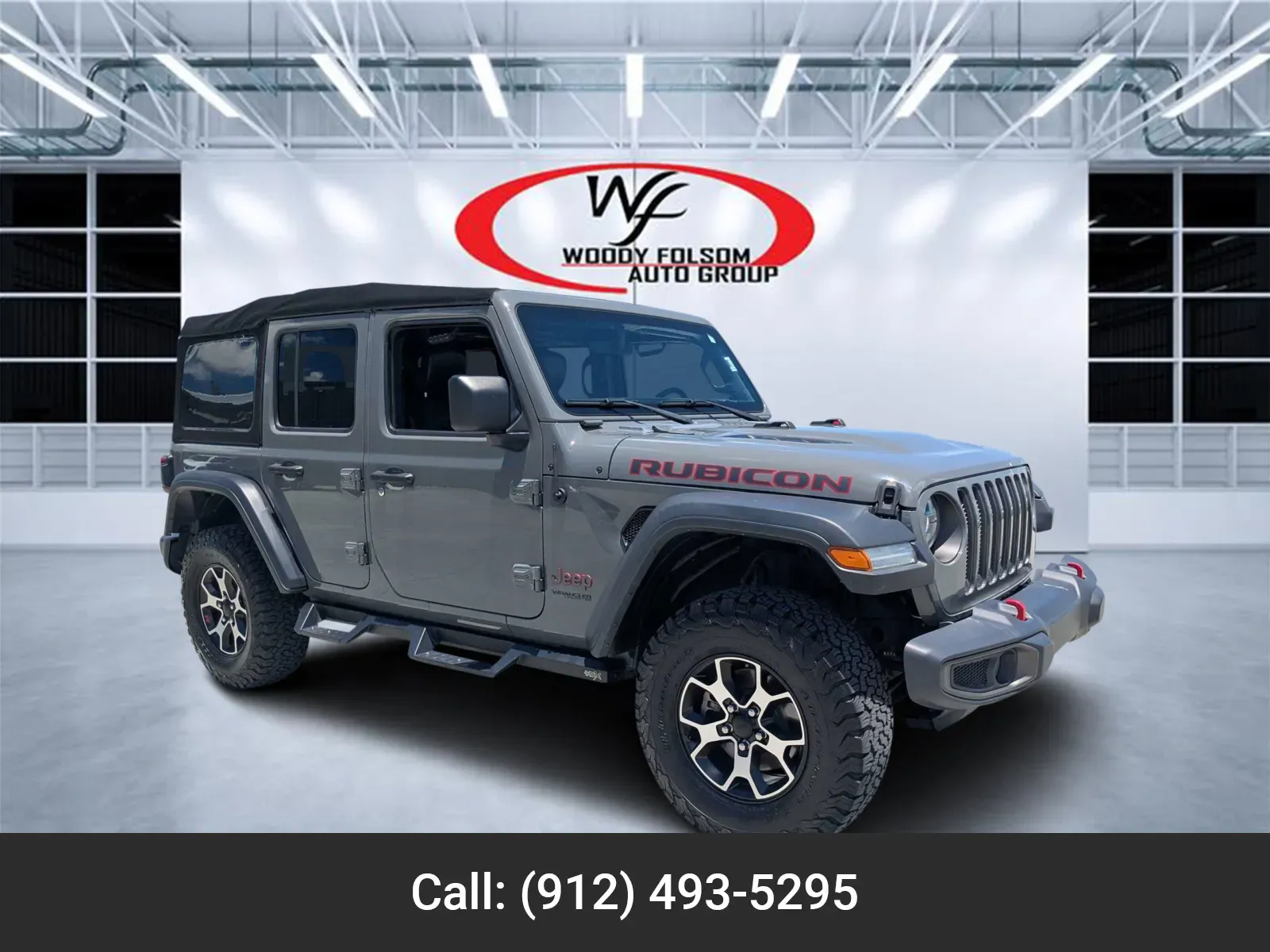 Gray 2020 Jeep Wrangler Unlimited Rubicon for sale in Douglas, GA