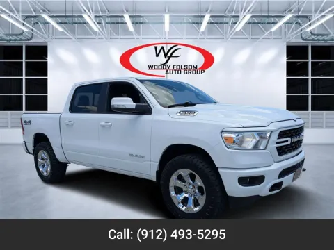 White 2022 Ram 1500 Big Horn for sale in Douglas, GA