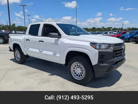 White 2023 Chevrolet Colorado 2WD Work Truck for sale in Douglas, GA