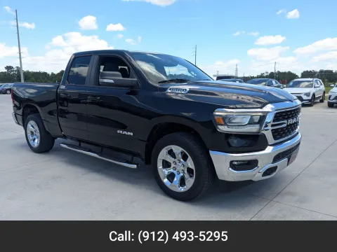 Black 2022 Ram 1500 Big Horn for sale in Douglas, GA