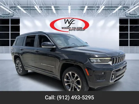 Black 2021 Jeep Grand Cherokee L Overland for sale in Douglas, GA