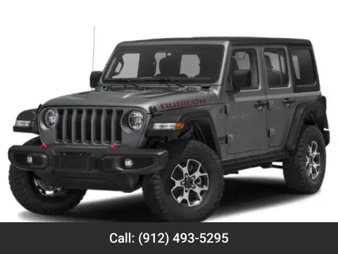 Gray 2022 Jeep Wrangler Unlimited Rubicon for sale in Douglas, GA