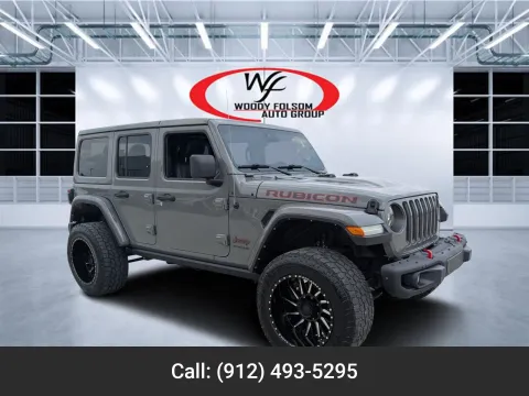 Gray 2022 Jeep Wrangler Unlimited Rubicon for sale in Douglas, GA