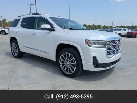 White 2023 GMC Acadia Denali for sale in Douglas, GA