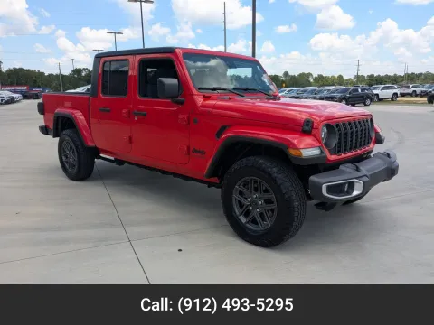 Red 2024 Jeep Gladiator Sport S for sale in Douglas, GA