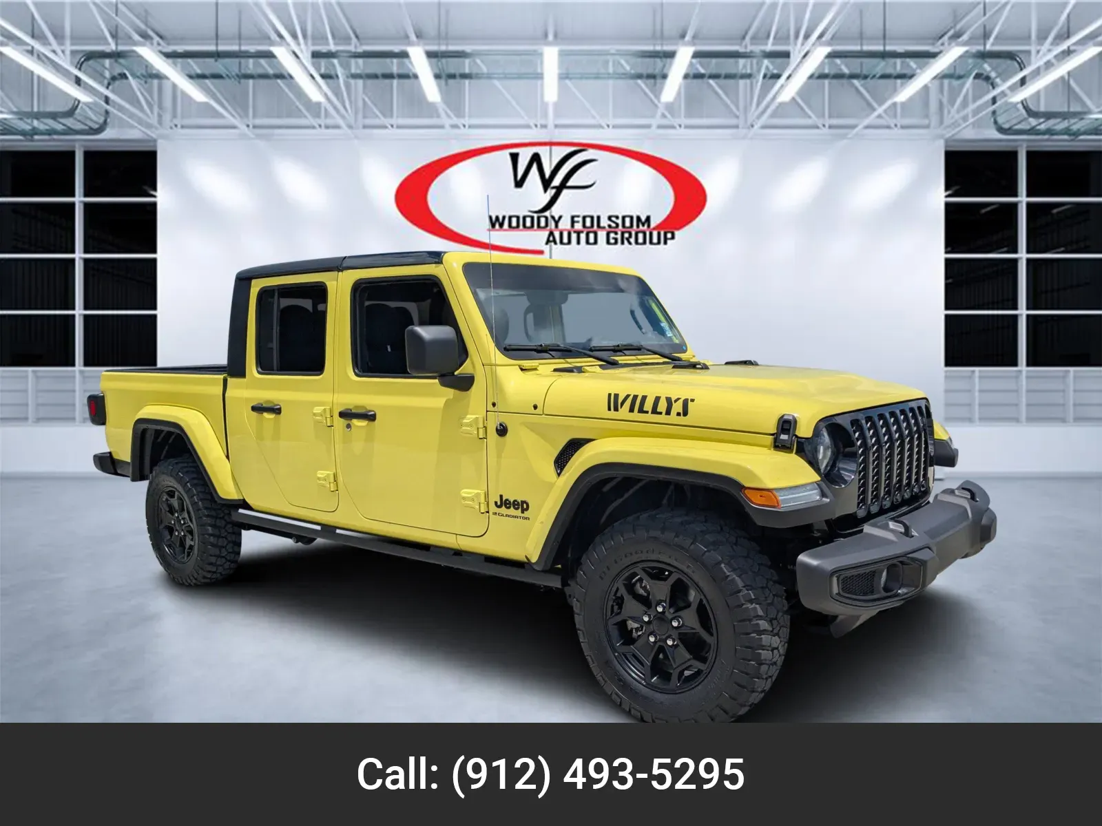 Yellow 2023 Jeep Gladiator Willys for sale in Douglas, GA