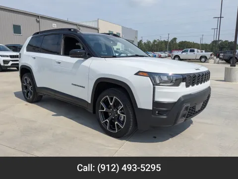 White 2026 Jeep Cherokee Overland for sale in Douglas, GA