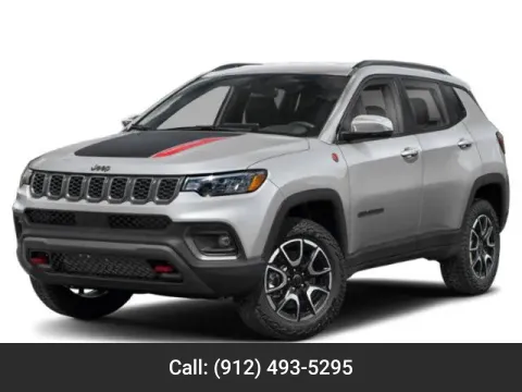 Red 2023 Jeep Compass Trailhawk for sale in Douglas, GA