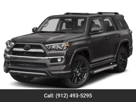 White 2019 Toyota 4Runner Limited Nightshade for sale in Douglas, GA