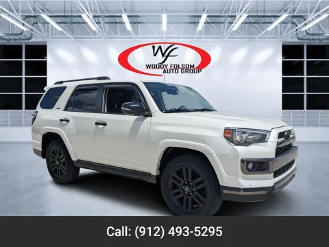 White 2019 Toyota 4Runner Limited Nightshade for sale in Douglas, GA