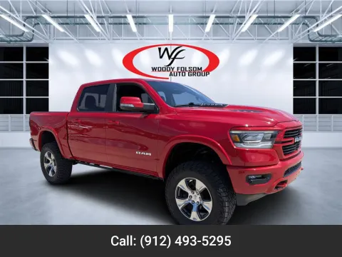 Red 2022 Ram 1500 Laramie for sale in Douglas, GA