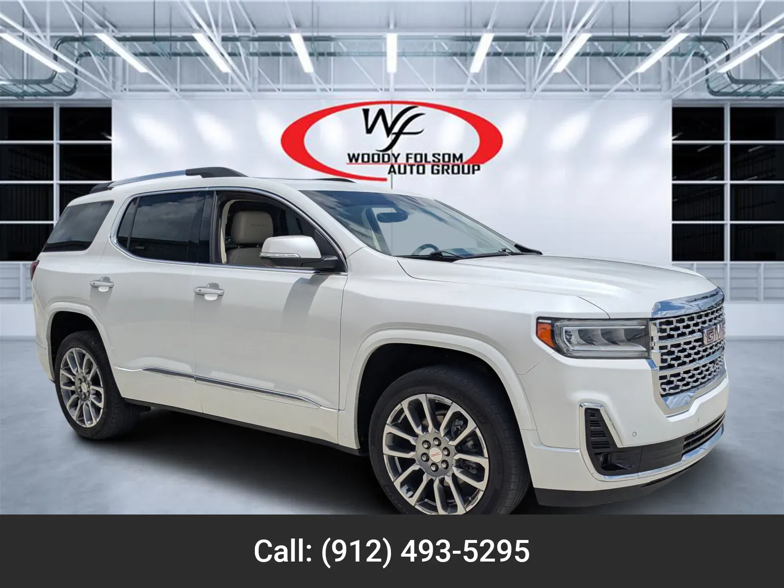 White 2023 GMC Acadia Denali for sale in Douglas, GA