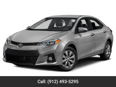 White 2015 Toyota Corolla S for sale in Douglas, GA