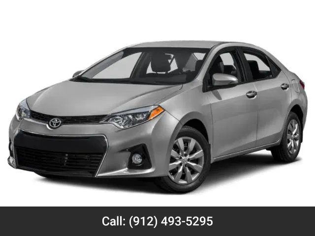 2015 Toyota Corolla S for sale in Douglas, GA