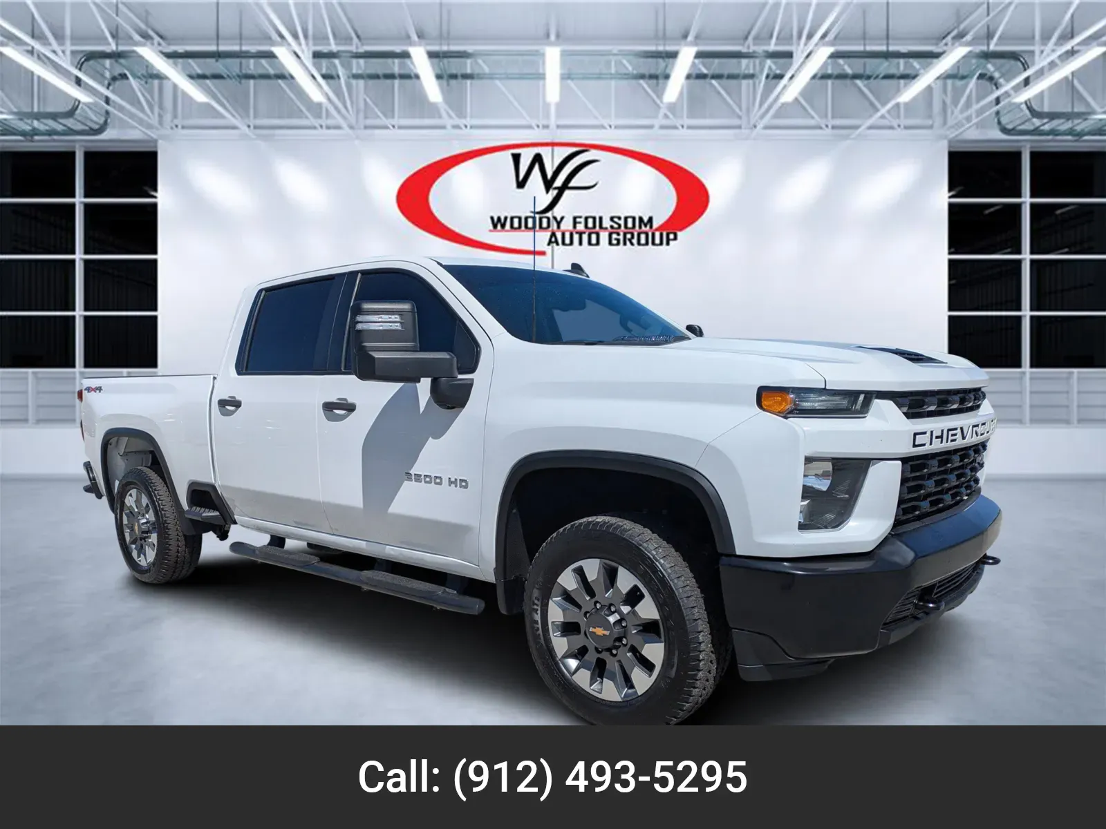 White 2023 Chevrolet Silverado 2500 HD Custom for sale in Douglas, GA