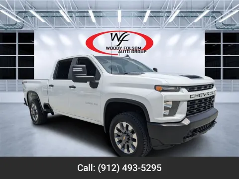 White 2023 Chevrolet Silverado 2500 HD Custom for sale in Douglas, GA