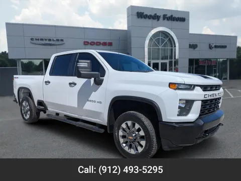 White 2023 Chevrolet Silverado 2500HD Custom for sale in Douglas, GA