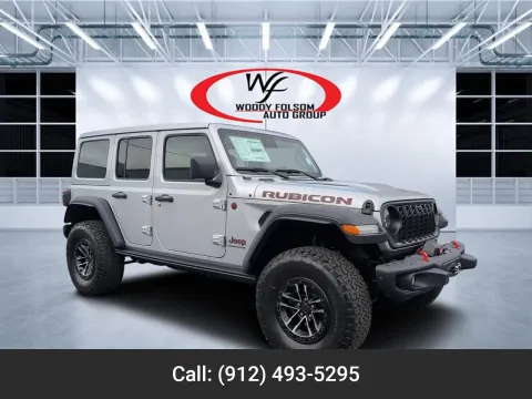 Silver 2024 Jeep Wrangler Rubicon for sale in Douglas, GA