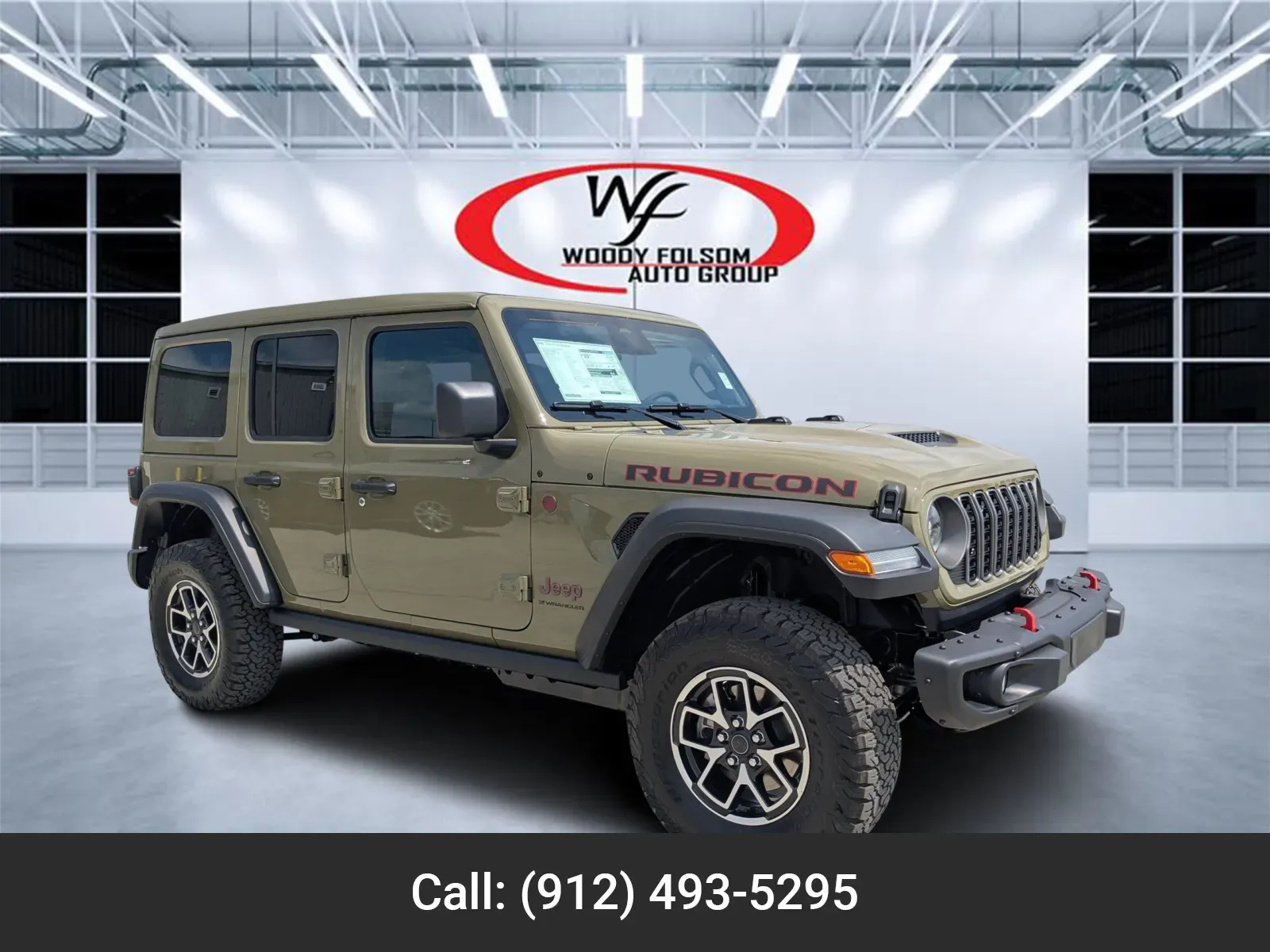 Green 2026 Jeep Wrangler Rubicon for sale in Douglas, GA